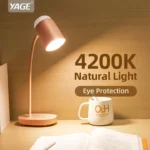 YAGE rechargable eyes care desk table lamp YG-T119C. - charger light