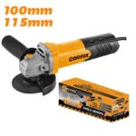 Coofix Electric Angle Grinder 750W Smart Side Switch Angle Grinding Machine 100MM-CF-AG010 (Yellow) - Image 3