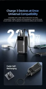Awei PA-106 Multi‑Port 50000mAh 22.5W Portable Power Bank - Image 2