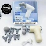 3-Head Fascia Gun 9-Head Interchangeable Body Massager Deep Hitting Muscle Relaxation Shoulder, Waist and Back Massager
