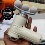 3-Head Fascia Gun 9-Head Interchangeable Body Massager Deep Hitting Muscle Relaxation Shoulder, Waist and Back Massager - Image 2