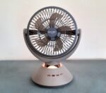 Jy Super JY-2570 Professional 6 Battery Rechargeable Portable Table Fan - Image 5