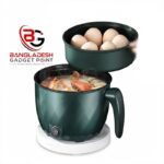YN Electric Rice Cooker – Multifunctional Non-Stick Cooking Pot | Mini Electric Cooker for Fast & Easy Cooking Green - Image 4